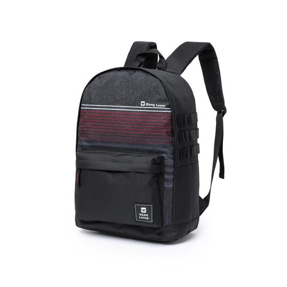 Imagem de Mochila Esportiva Hang Loose Red Notebook 43x30x14cm Preto