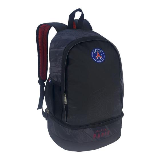 Imagem de Mochila Esportiva PSG Sestini Compartimento Para Tênis Preto