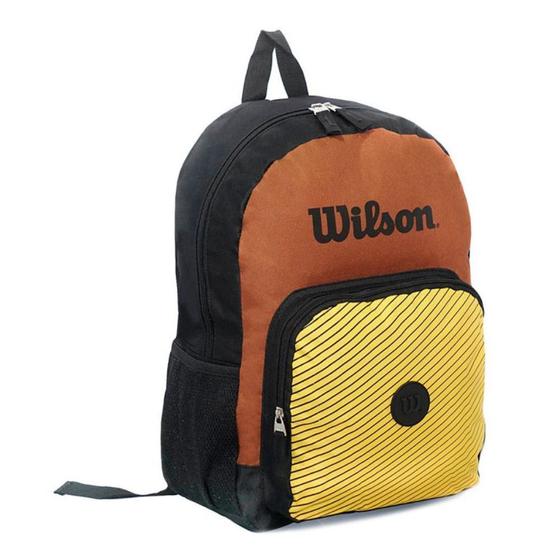 Imagem de Mochila Esportiva Vintage 25L Wilson Escolar Poliéster Leve Bolsa Esportiva Faculdade Notebook