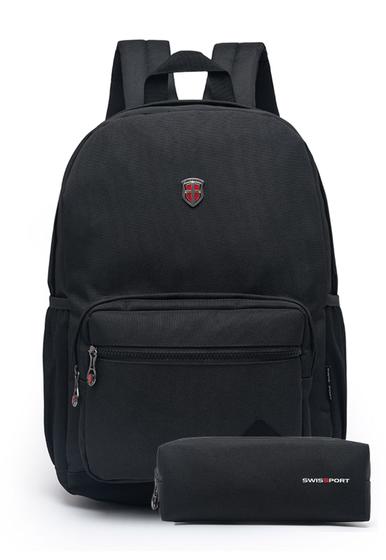 Mochila + Estojo Swissport Original Executiva Resistente Moderna Unissex Menor preço em Mochila + Estojo Swissport Original Executiva Resistente Moderna Unissex