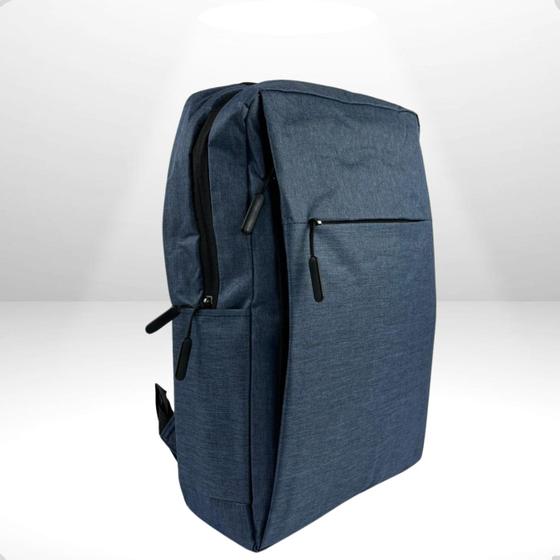 Imagem de Mochila Executiva Básica Slim Notebook Moderna Com USB