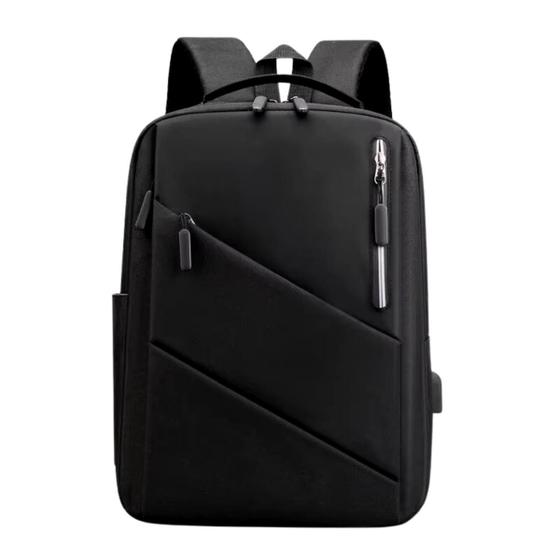 Imagem de Mochila Executiva Com Entrada Para Cabo Usb Cor Preto