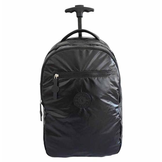 Mochila executiva com roda pretp sac188501 / un / santino é boa?