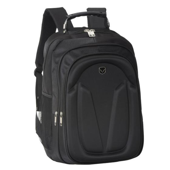 Imagem de Mochila Executiva Empresário Notebook Alça Reforçada em Aço Cor:Preto