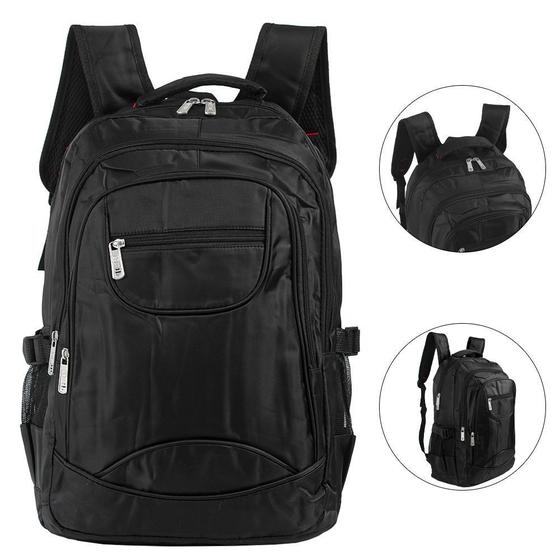 Imagem de Mochila Executiva Multifuncional P Notebook Resistente Preta