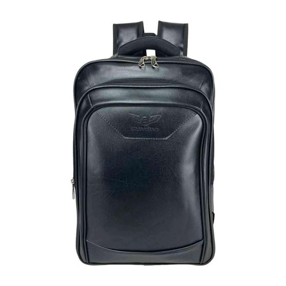 Mochila Executiva Notebook Couro Eco Faculdade Escolar Menor preço em Mochila Executiva Notebook Couro Eco Faculdade Escolar