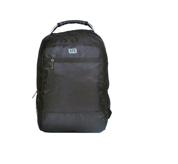 Imagem de Mochila executiva para notebook com alça de aço azx logic case - cinza grafite