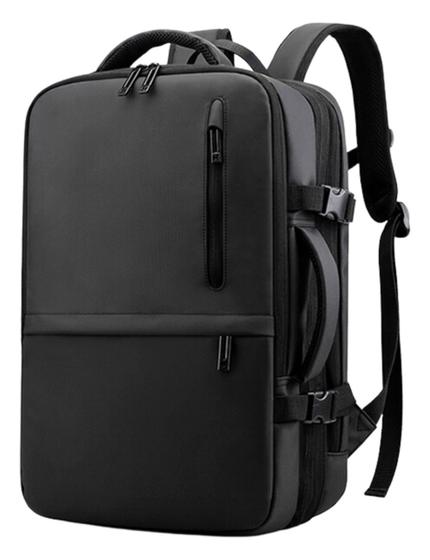 Imagem de Mochila Executiva Para Viagem Expansível 27-40l Premium Cor Preto