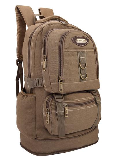 Imagem de Mochila Expansível Denlex Original Em Lona Resistente Grande