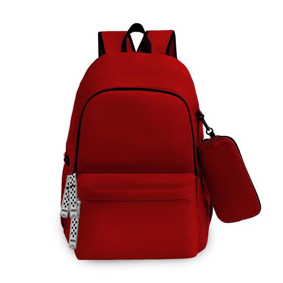 Imagem de Mochila Feminina Bolsa Dia Dia Escolar Trabalho Escolar Volta As Aulas Notebook Trabalho Casual Pratica Compacta Casual