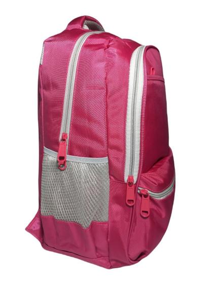 Imagem de Mochila Feminina Escola Faculdade Nylon Rosa