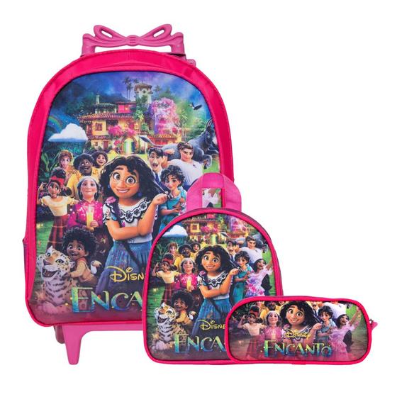 Mochila Feminina Escolar Juvenil com Lancheira Reforçada Menor preço em Mochila Feminina Escolar Juvenil com Lancheira Reforçada