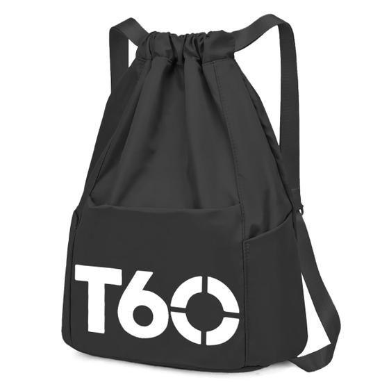 Imagem de Mochila Feminina Estilo Saco Com Fechamento Cordão Resistente Linha Premium Esportes Academia Futebol Treino Reforçada.