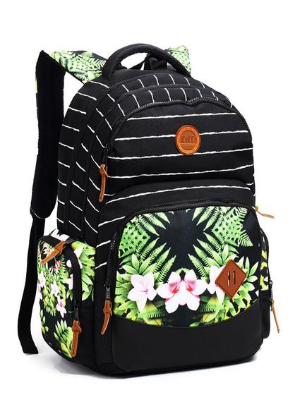 Imagem de Mochila Feminina Florido 14066 Resistente Fashion Urbano