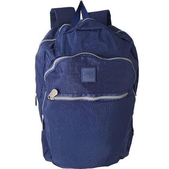 Imagem de Mochila Feminina Jeans Rasgado Com Patches Tw707