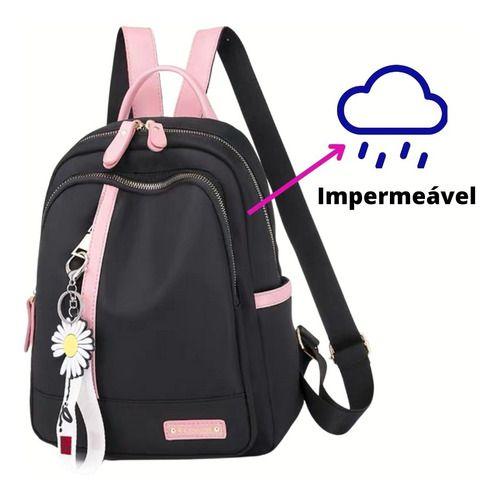 Mochila Feminina Média Pequena Barata Pratica Moderna Luxo - Outra ...