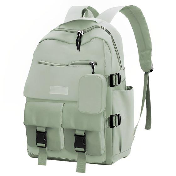 Imagem de Mochila Feminina Moderna Ajustavel Bolsa Academia Viagens De Bordo Saida Maternidade Dia A Dia Trabalho Lazer Resistente
