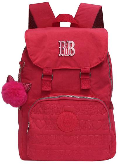 Imagem de Mochila Feminina Rebecca Bonbon Notebook Impermeável Chaveiro Escolar Juvenil Costas Grande Azul Roxo Rosa Preta Resistente Original 