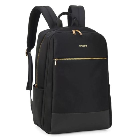 Imagem de Mochila Feminina Up4You Divisão para Notebook Preto - MN5165