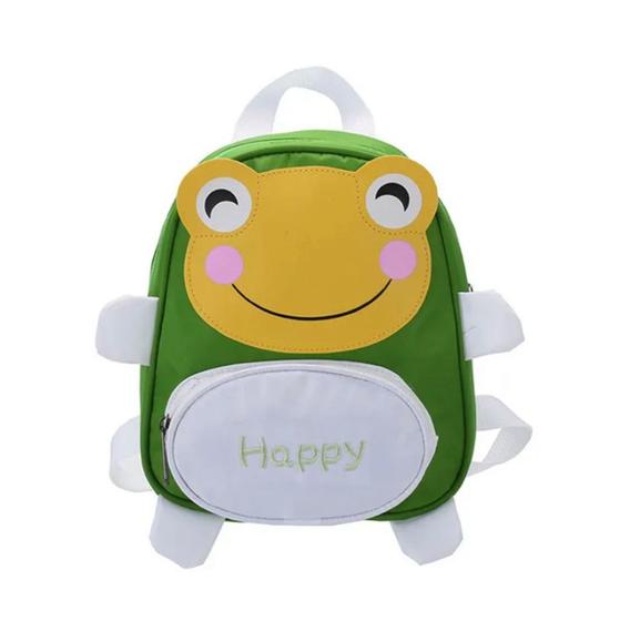 Imagem de Mochila fofa infantil formato de bichinhos happy resistente