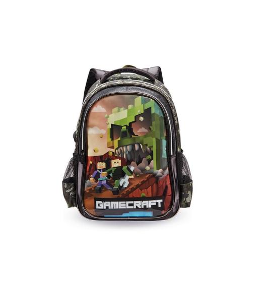 Imagem de Mochila Game Crafit Infantil Escolar Manino Menina Gamer