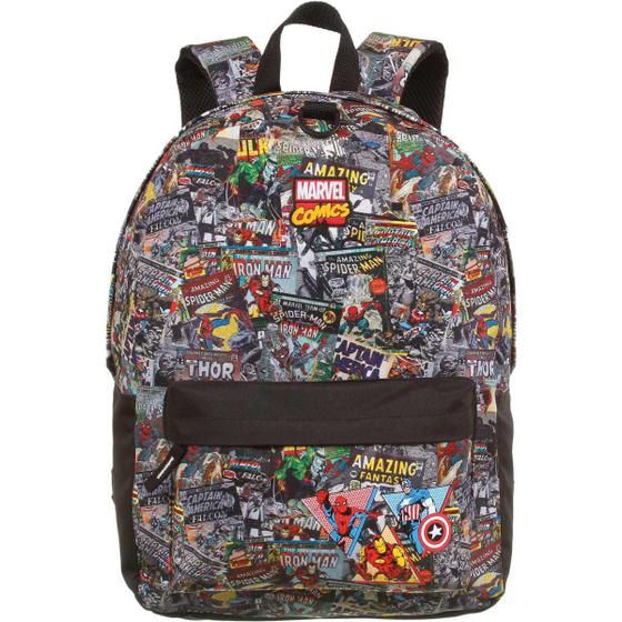 Imagem de Mochila Geek Marvel Comics Com Fone De Ouvido Dermiwil 2020