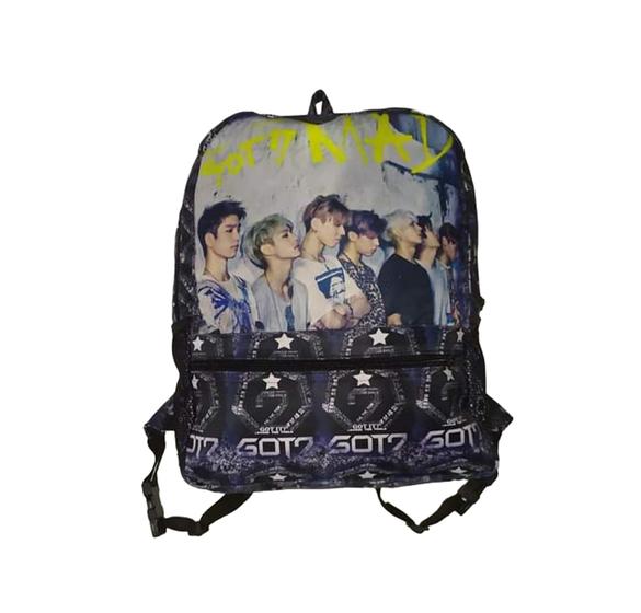 Imagem de Mochila Got7 Bolsa Escolar Personalizada Banda Kpop Unissex BM