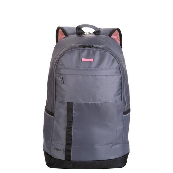 Imagem de Mochila Grande 2 Comp. Laptop Sestini Focuz F - Cinza