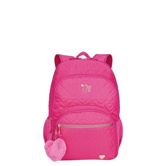 Imagem de Mochila Grande 2 Compartimentos Sestini Capricho Crush Rosa