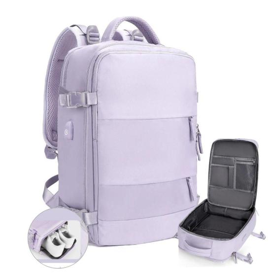 Imagem de Mochila Grande De Bordo Viagem Impermeável Térmica 40l Top