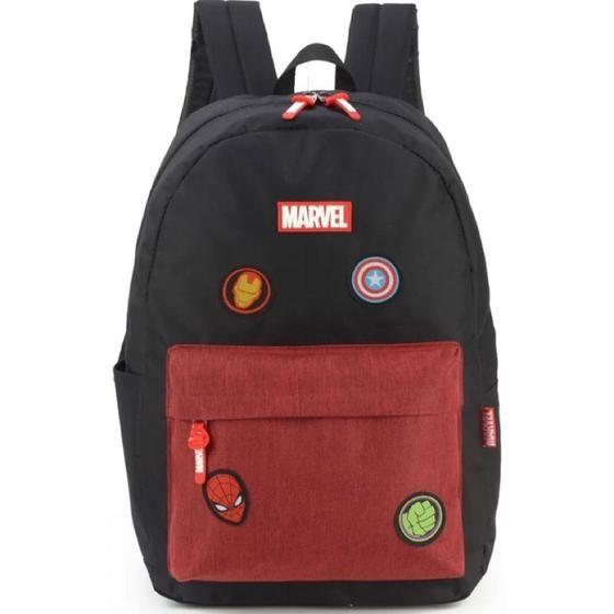 Imagem de Mochila Grande Escolar Avengers Original Marvel Vingadores