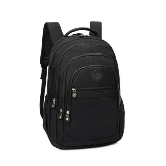 Imagem de Mochila Grande Feminina Bolsa Casual Trabalho Escola Faculdade Espaço Notebook Adulto Infantil