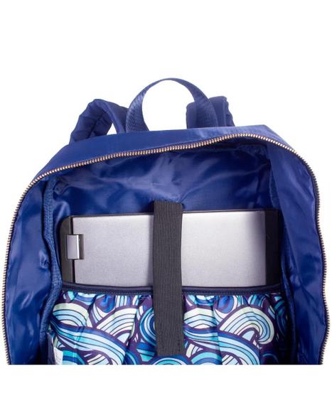 Imagem de Mochila Grande Laptop Executiva Sestini Scarf II Azul