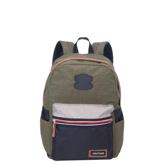 Imagem de Mochila Grande Paul Frank Customs - Verde Escuro