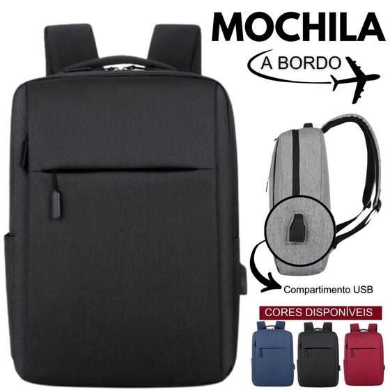 Imagem de Mochila Grande Viagem Escolar Mochila De Bordo Impermeável Top