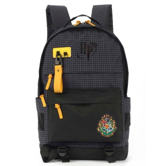 Imagem de Mochila Harry Potter Notebook Preta Hogwarts Original