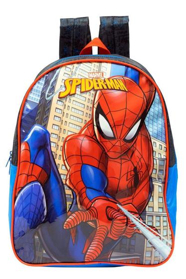 Imagem de Mochila Homem Aranha Infantil Escolar Original Xeryus 2023