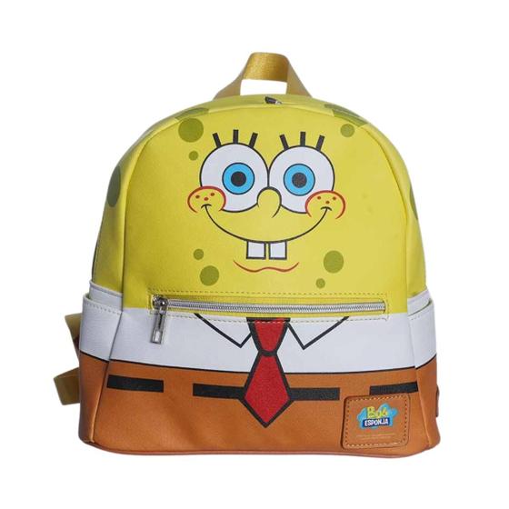 Mochila Infantil Bob Esponja Criança Mini Menino Menina Escola Passeio ...