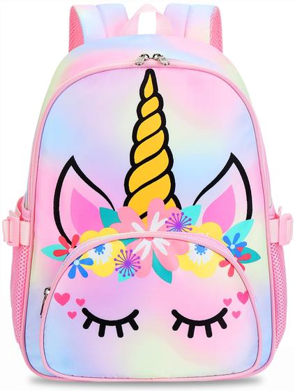 Imagem de Mochila Infantil BTOOP - Unicórnio para Pré-escola e Jardim de Infância