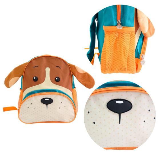 Imagem de Mochila Infantil Com Alças - Cachorro Laranja