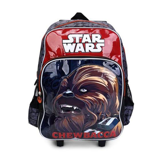 Imagem de Mochila Infantil Com Rodas Star Wars Chewbacca