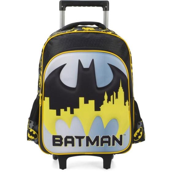 Imagem de Mochila Infantil com Rodinha Batman GD AM