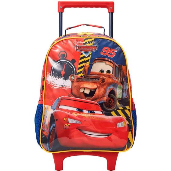 Imagem de Mochila Infantil com Rodinha Carros X1 Média