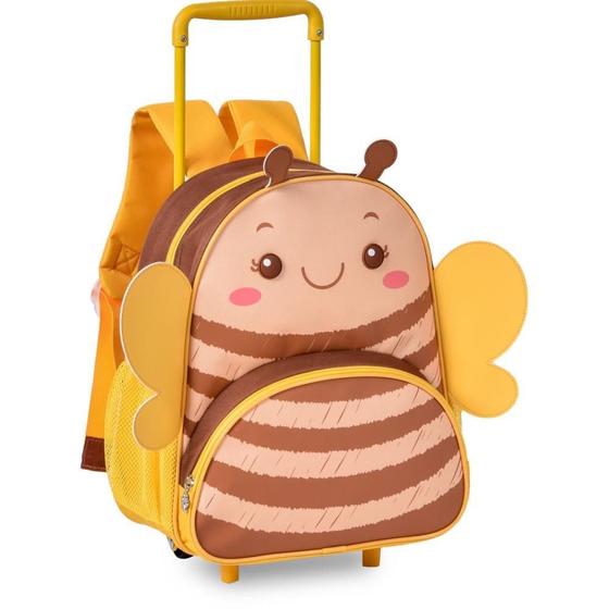 Imagem de Mochila Infantil com Rodinha Clio PETS Petit Menina 33CM