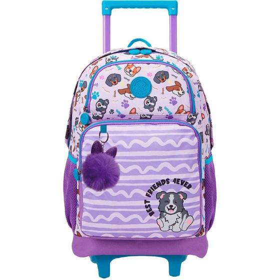 Imagem de Mochila Infantil com Rodinha College DOGS - 16 Polegadas