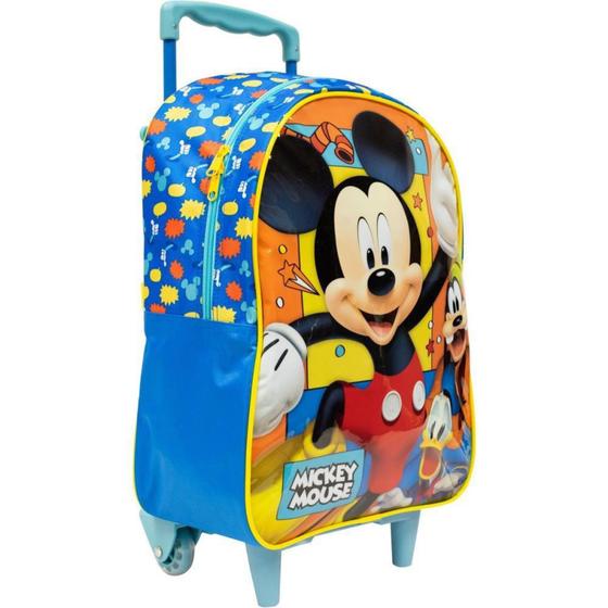 Imagem de Mochila infantil com rodinha mickey x - XERYUS