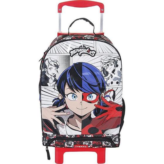 Imagem de Mochila Infantil com Rodinha Miraculous Thermo G