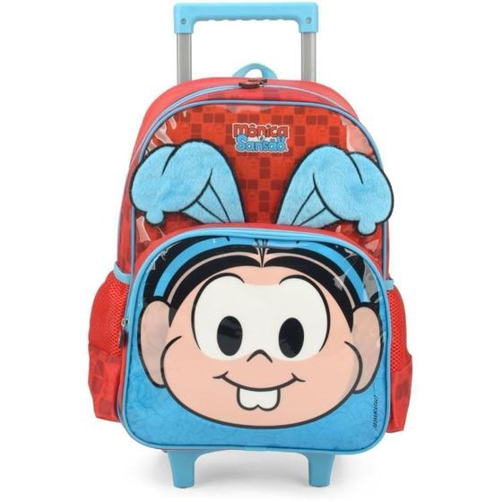 Imagem de Mochila Infantil Com Rodinha Monica Gd Vm Luxcel Unidade