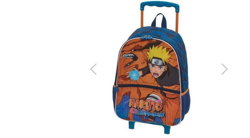 Imagem de Mochila Infantil Com Rodinha Naruto Kurama - Pacific