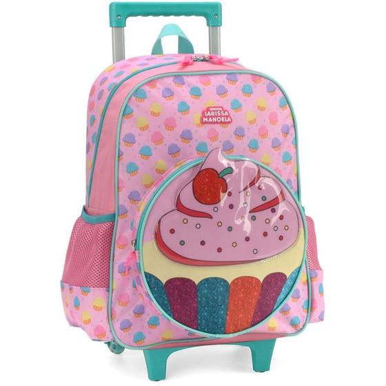 Imagem de Mochila Infantil com Rodinhas UP4YOU Cupcake Grande